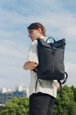 Logo trade promotional giveaway photo of: Urban Water Resistant Flap-top Backpack