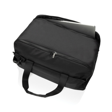 Logotrade promotional giveaway image of: Swiss Peak Aware™ RPET 15.6 inch laptop weekend bag