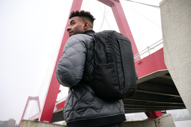 Logotrade corporate gifts photo of: SP Aware™ RPET Edin 100% recycled 15.6 inch laptop backpack