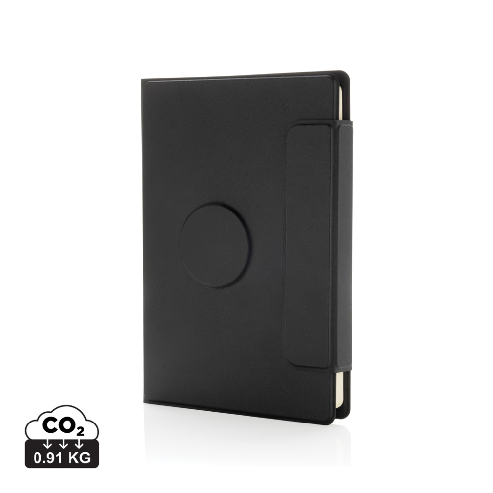 Logotrade promotional merchandise image of: Stuart RCS certified RPU magnetic A5 portfolio