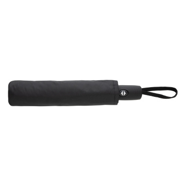 Logo trade advertising product photo of: Swiss Peak Vito Aware™ RPET 21 inch auto open/close umbrella