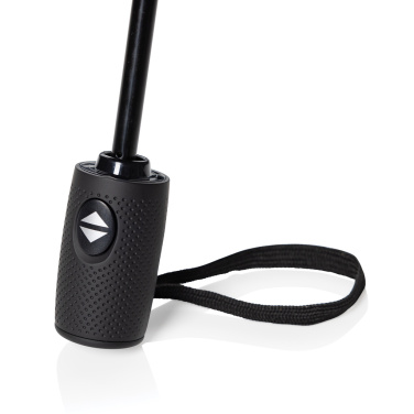 Logo trade promotional item photo of: Swiss Peak Vito Aware™ RPET 21 inch auto open/close umbrella