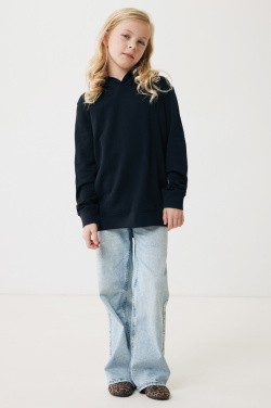Logo trade corporate gifts picture of: Iqoniq Yengo kids recycled cotton hoodie with sidepockets