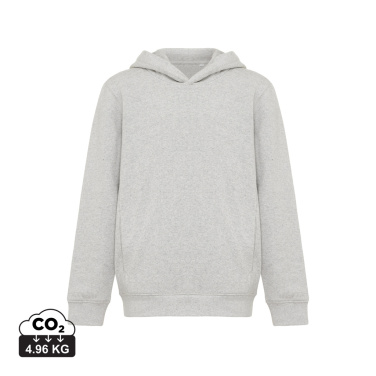 Logotrade corporate gift picture of: Iqoniq Yengo kids recycled cotton hoodie with sidepockets