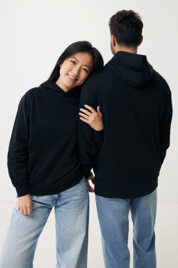 Logo trade promotional gifts picture of: Iqoniq Yengo recycled cotton hoodie with sidepockets
