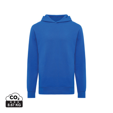 Logo trade promotional products picture of: Iqoniq Yengo recycled cotton hoodie with sidepockets