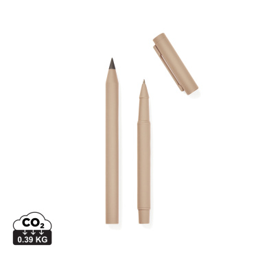 Logo trade promotional gifts picture of: VINGA Baltimore RCS pen set