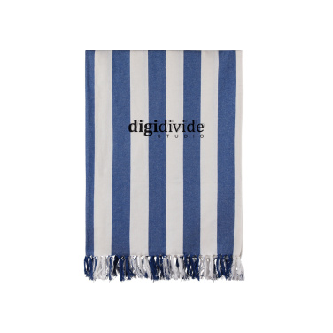 Logotrade promotional gifts photo of: VINGA Ornos GRS recycled cotton hammam towel
