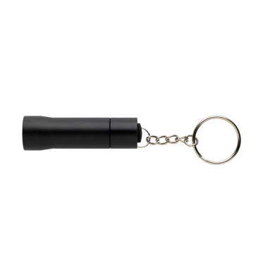 Logo trade advertising products picture of: Flash RCS recycled aluminium keychain torch