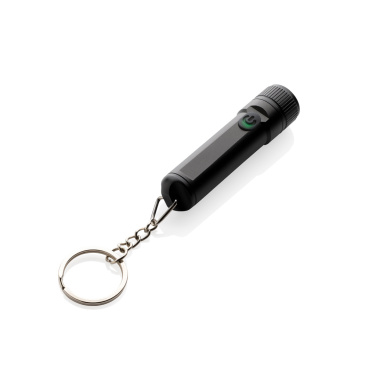 Logotrade corporate gift image of: Gear X rechargeable ultra bright keychain torch