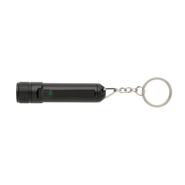 Logo trade promotional gifts image of: Gear X rechargeable ultra bright keychain torch