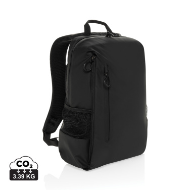 Logotrade promotional merchandise picture of: Lima Aware™ RPET water resistant 15.6 laptop backpack