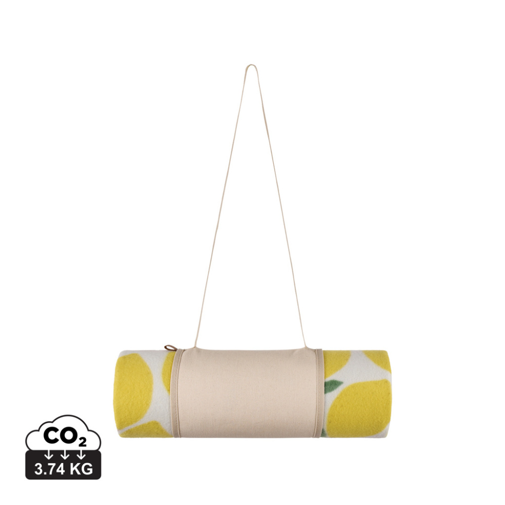 Logo trade advertising products picture of: VINGA Arwe GRS picnic blanket