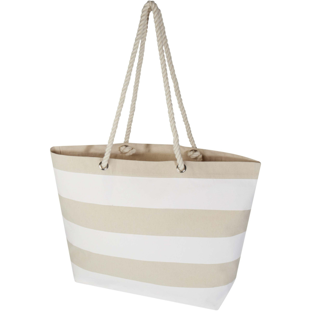 Logotrade business gift image of: Florida 270 g/m² GRS recycled beach tote bag 18L