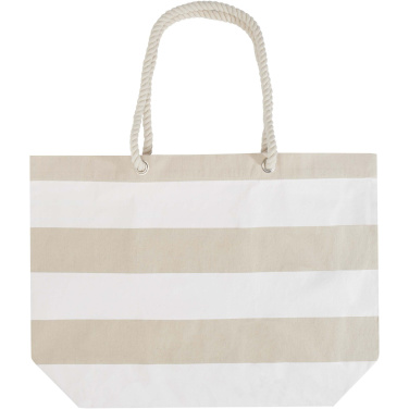 Logotrade promotional merchandise photo of: Florida 270 g/m² GRS recycled beach tote bag 18L