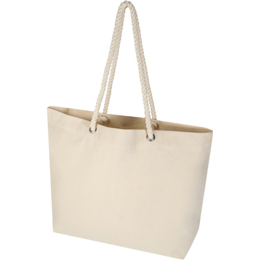 Logo trade promotional products image of: Florida 270 g/m² GRS recycled beach tote bag 18L