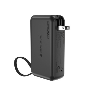 Logotrade promotional product image of: Urban Vitamin Eureka hybrid GANcharger 10000mah powerbank65W