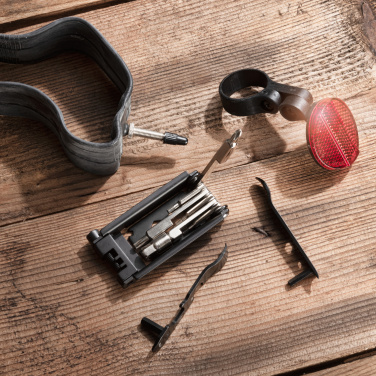 Logotrade promotional products photo of: Set of bike tools MERAPI Schwarzwolf
