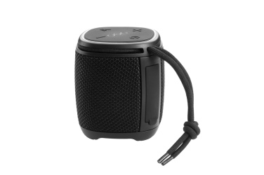 Logo trade corporate gifts picture of: Bluetooth speaker HERMON Schwarzwolf