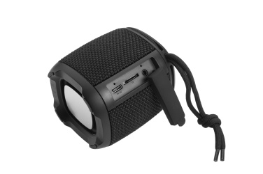 Logotrade promotional gifts photo of: Bluetooth speaker HERMON Schwarzwolf