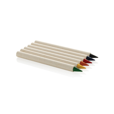 Logotrade promotional giveaway picture of: Micki GRS infinity 6pc colouring pencil set