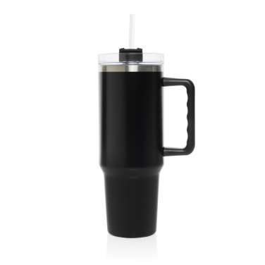 Logotrade advertising products photo of: Stadley RCS recycled steel tumbler 1200ML