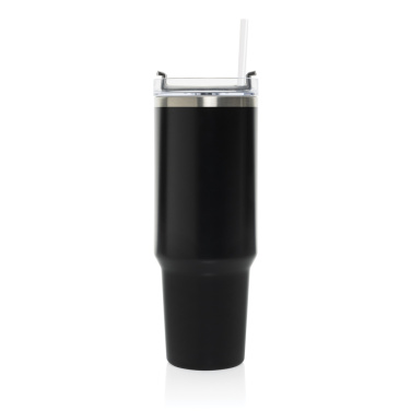 Logo trade business gift photo of: Stadley RCS recycled steel tumbler 1200ML