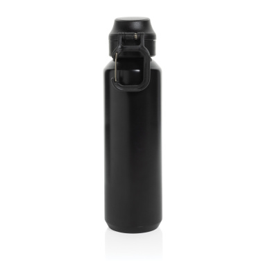 Logo trade promotional giveaway photo of: Via RCS Re-steel lockable sport bottle 600ML