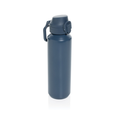 Logo trade promotional products image of: Via RCS Re-steel lockable sport bottle 600ML