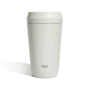 Logotrade promotional giveaways photo of: Topl Recycled Steel To Go Tumbler Patented 360 Lid 354ml