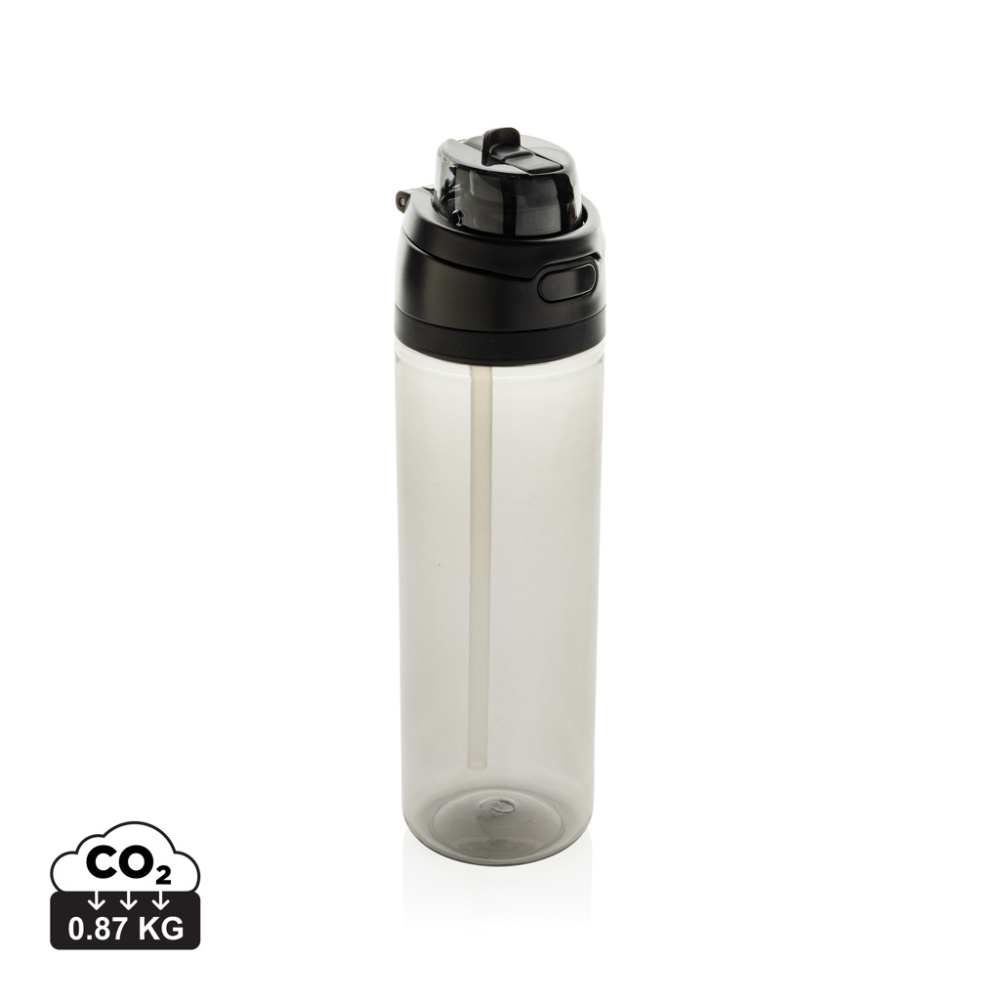 Logo trade advertising products picture of: Omni sip RCS RPET water bottle 800ML