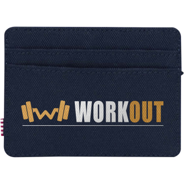 Logo trade promotional gifts image of: Herschel Charlie recycled RFID card holder