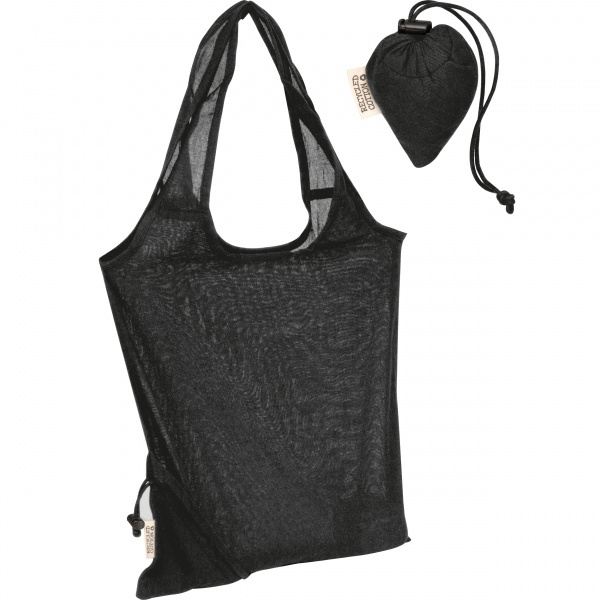 Logo trade promotional products image of: Recycled cotton bag Modena