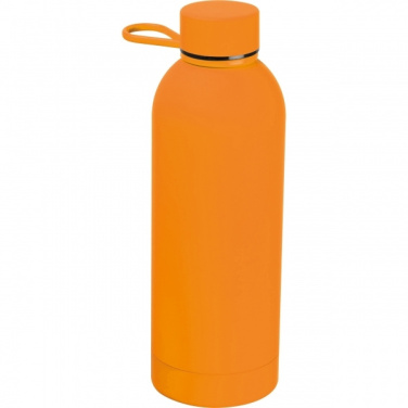Logo trade promotional merchandise photo of: Stainless steel bottle Ostrava