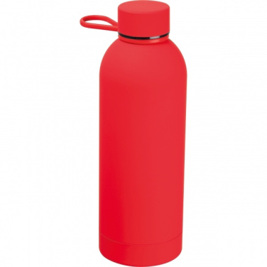 Logo trade business gift photo of: Stainless steel bottle Ostrava