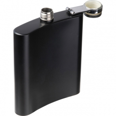 Logo trade promotional item photo of: Stainless steel hip flask Sheffield