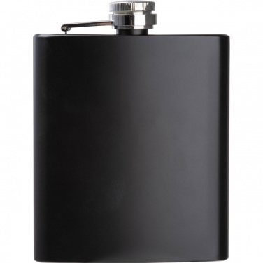 Logo trade promotional giveaways picture of: Stainless steel hip flask Sheffield