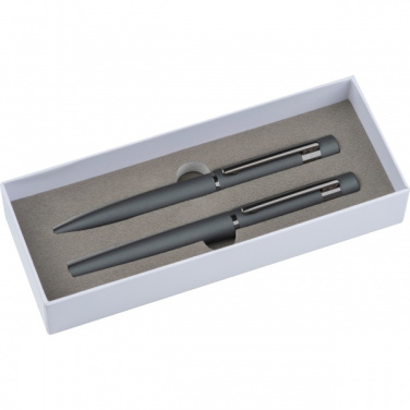 Logo trade promotional merchandise photo of: MoLu writing set Porto Velho