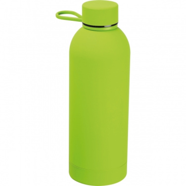 Logo trade promotional giveaway photo of: Stainless steel bottle Ostrava