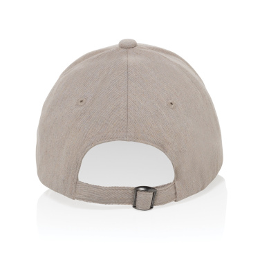 Logotrade business gifts photo of: Milo AWARE™ recycled heather 6 panel cap 200gr