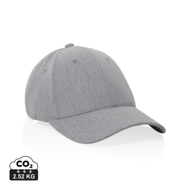Logotrade promotional giveaways photo of: Milo AWARE™ recycled heather 6 panel cap 200gr