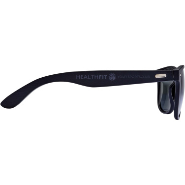 Logo trade promotional gift photo of: Arlo bamboo sunglasses with black coating