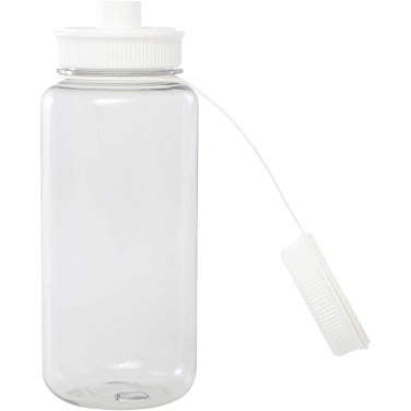 Logotrade advertising product picture of: Ryder 900 ml RCS certified RPET sport bottle with multi-function lid