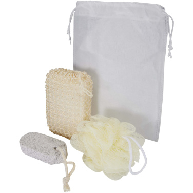 Logotrade promotional gift picture of: Harmony 3-piece bath accessories set