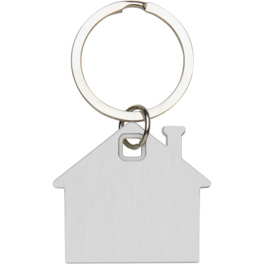 Logotrade promotional giveaway picture of: Nook house-shaped keychain