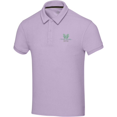 Logo trade advertising products picture of: Akoya recycled terry unisex polo