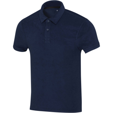 Logotrade promotional giveaway picture of: Akoya recycled terry unisex polo
