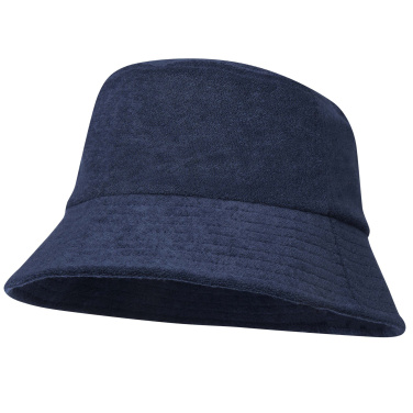 Logo trade promotional merchandise image of: Melo GRS recycled terry sun hat