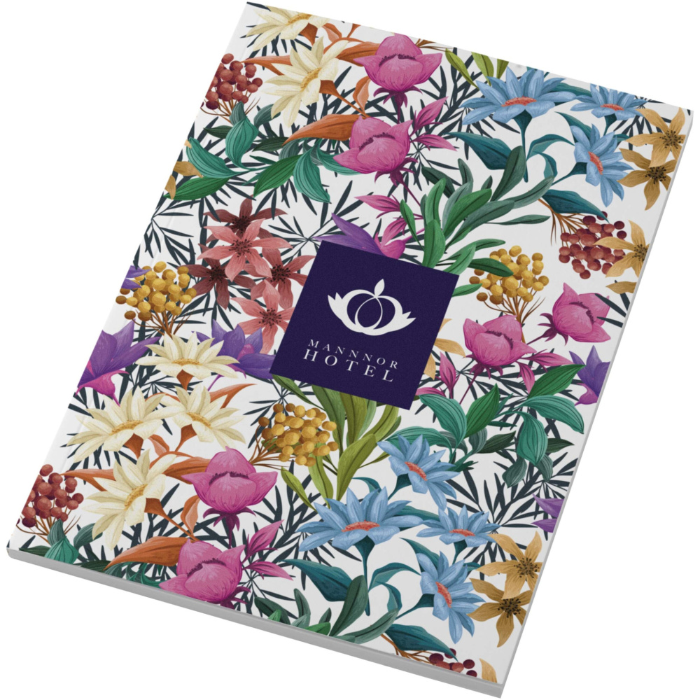 Logotrade promotional giveaway image of: Novella Austen A5 soft cover notebook - 50 sheets