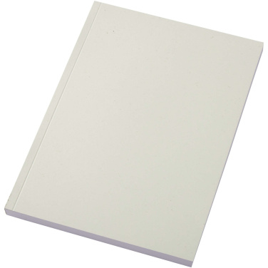 Logo trade promotional giveaways image of: Novella Austen A5 recycled soft cover notebook - 100 sheets